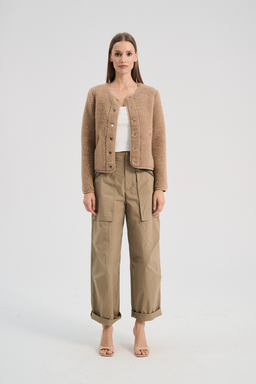 BLUZA WEŁNIANA TYBS DĘBOWY