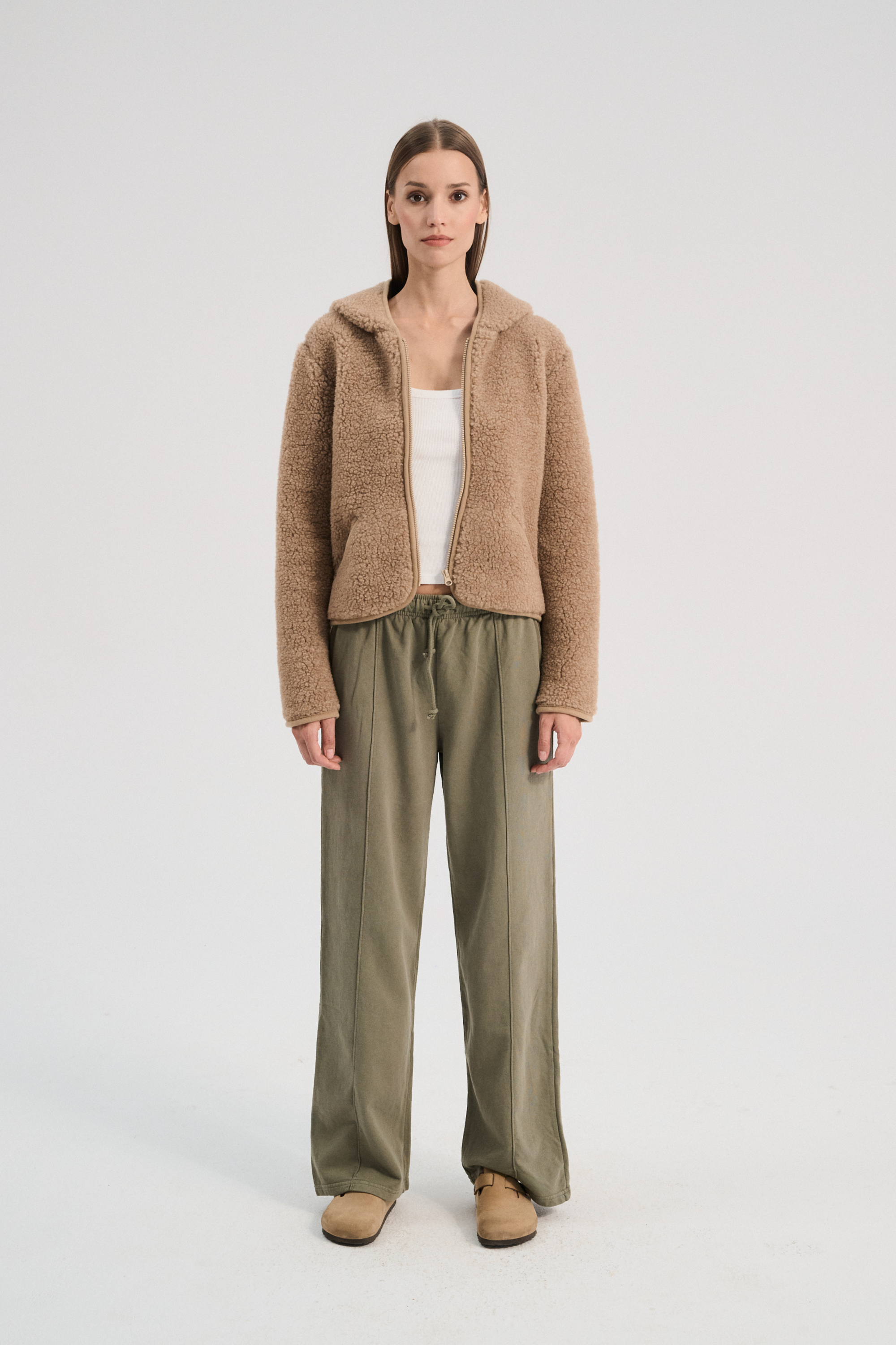 BLUZA WEŁNIANA YPOS DĘBOWY