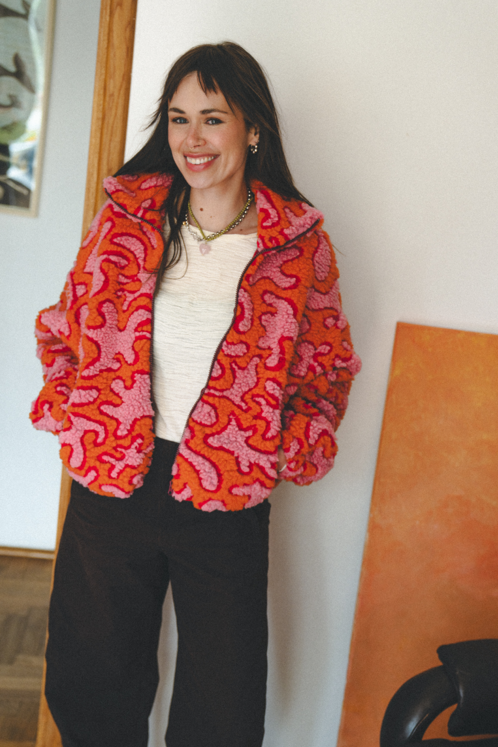 KURTKA POLAR MERINO BLANCS ISLAND