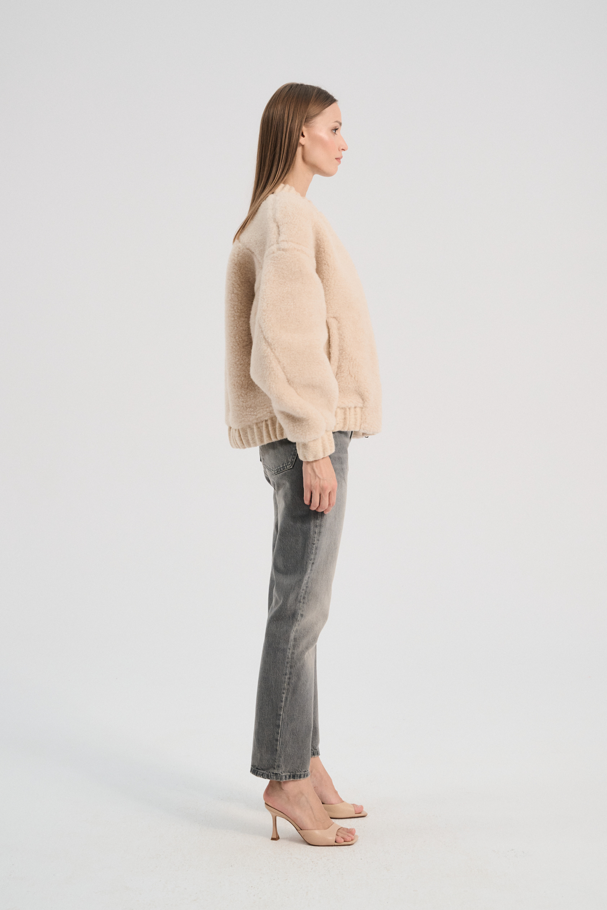 KURTKA WEŁNIANA BOMBUS