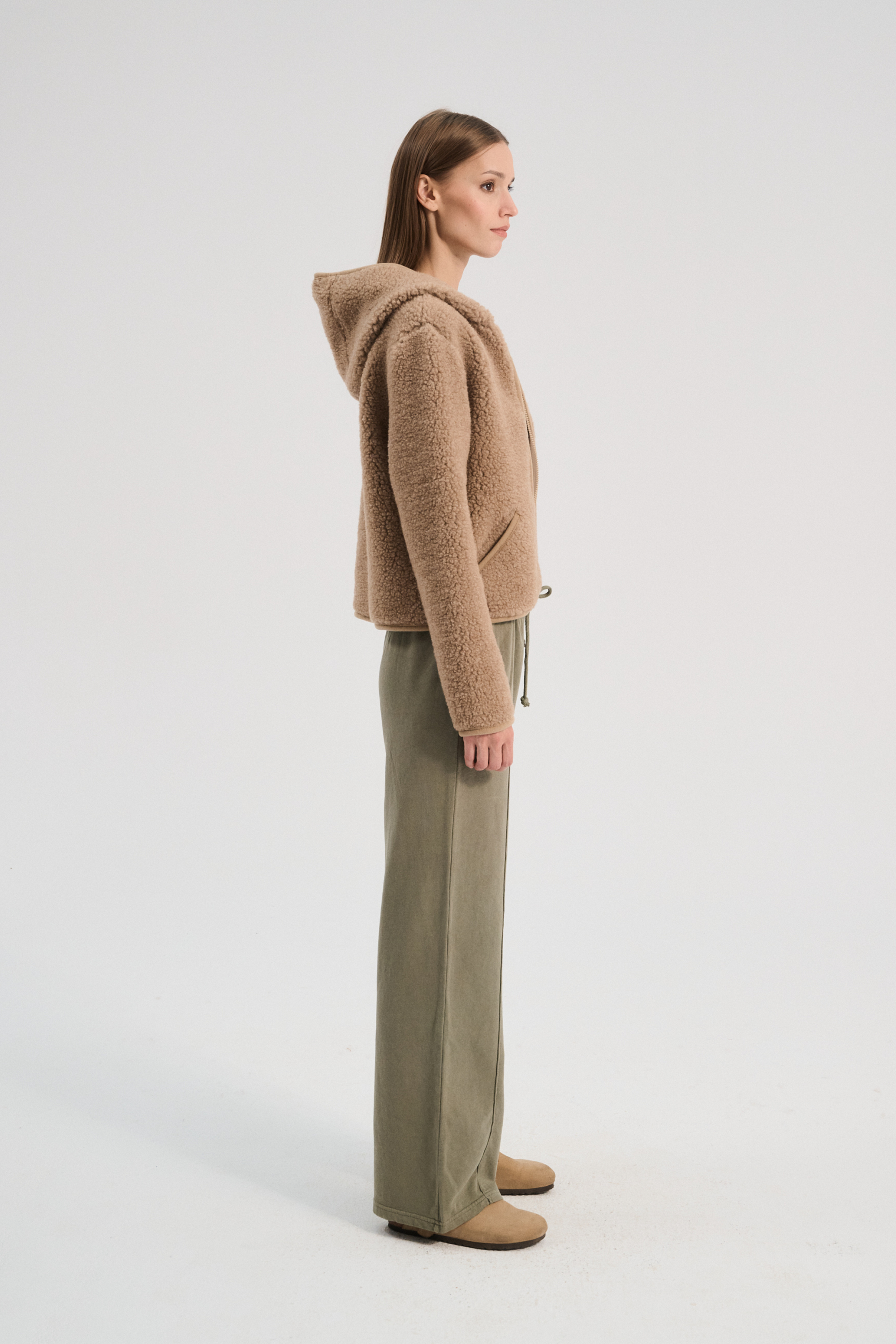 BLUZA WEŁNIANA YPOS DĘBOWY