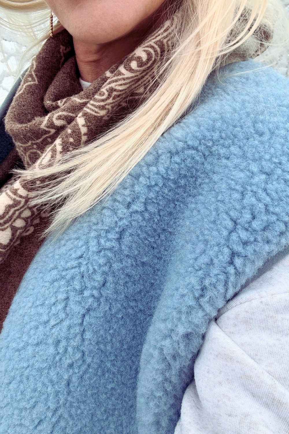 KAMIZELKA CAMINO LODOWY NIEBIESKI