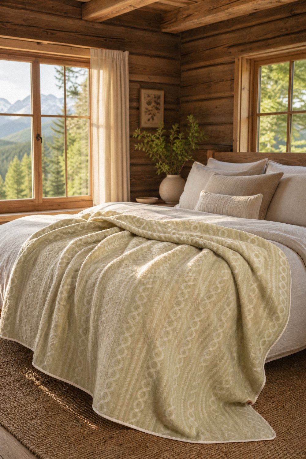 KOC ARAN LOOP ARAN PISTACJA