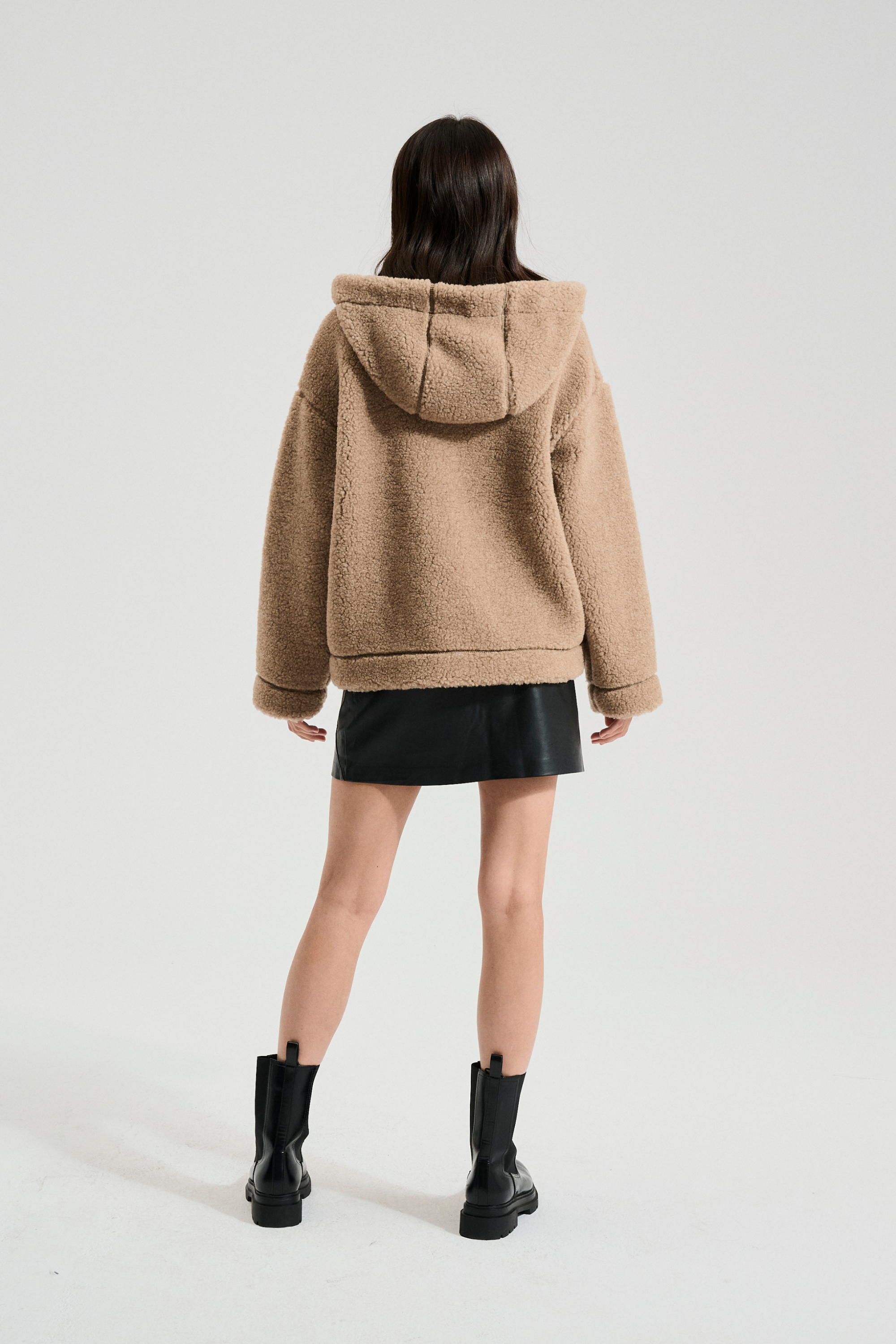 BLUZA WEŁNIANA MORITZ DĘBOWY