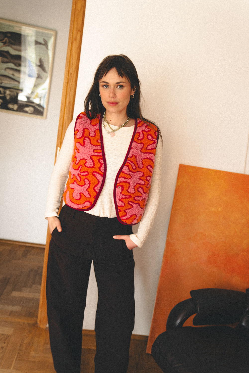 KAMIZELKA MERINO AMA ISLAND LOOP