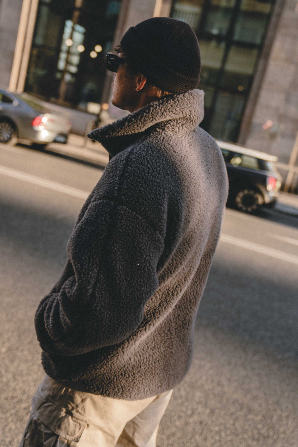 BLUZA MERINO BELS MAN ANTRACYT