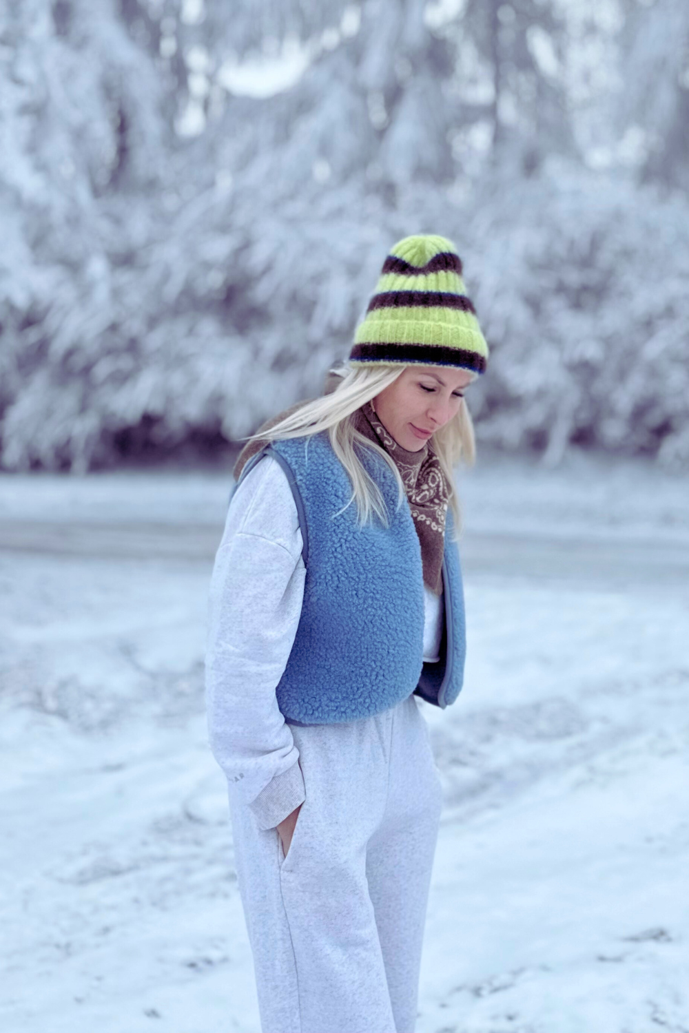 KAMIZELKA CAMINO LODOWY NIEBIESKI