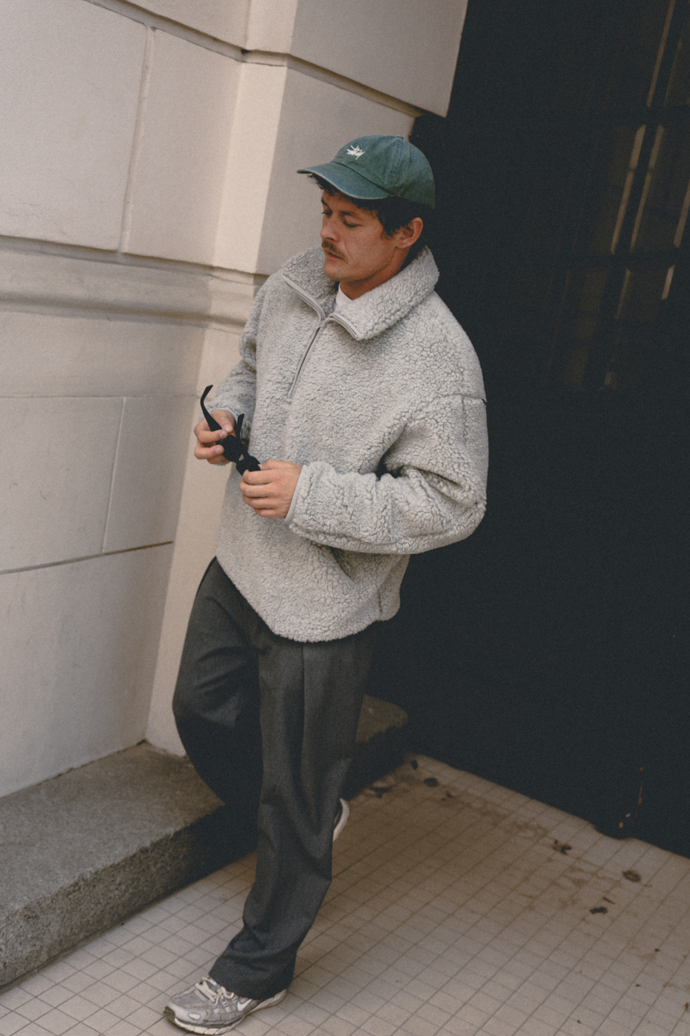 BLUZA MERINO BELS MAN UL SREBRNA