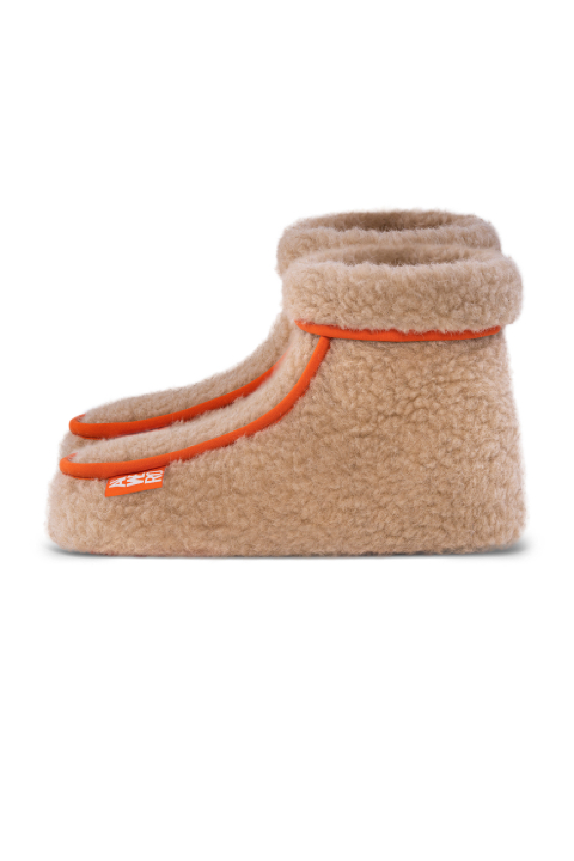 PANTOFLE WEŁNIANE MOOS BEŻ