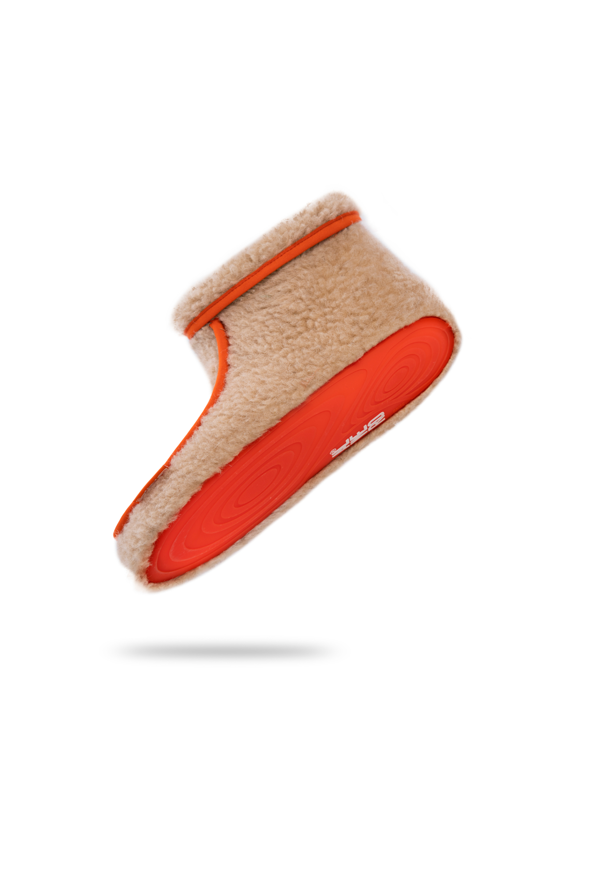 PANTOFLE WEŁNIANE MOOS BEŻ