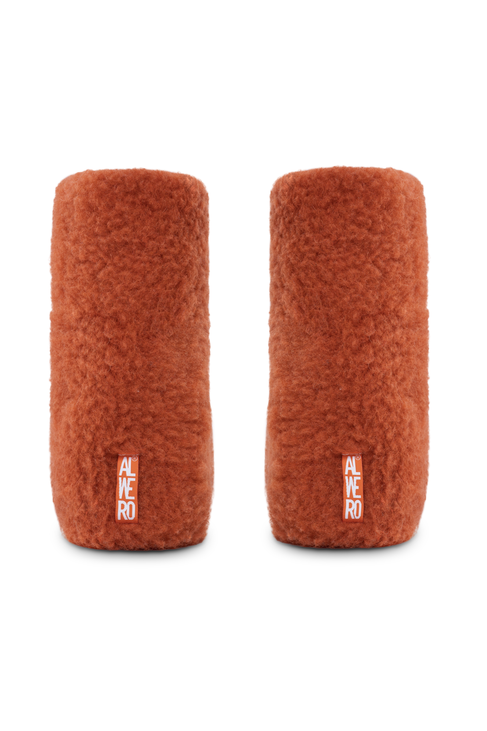 PANTOFLE WEŁNIANE SPECIALS PAMARAŃCZ