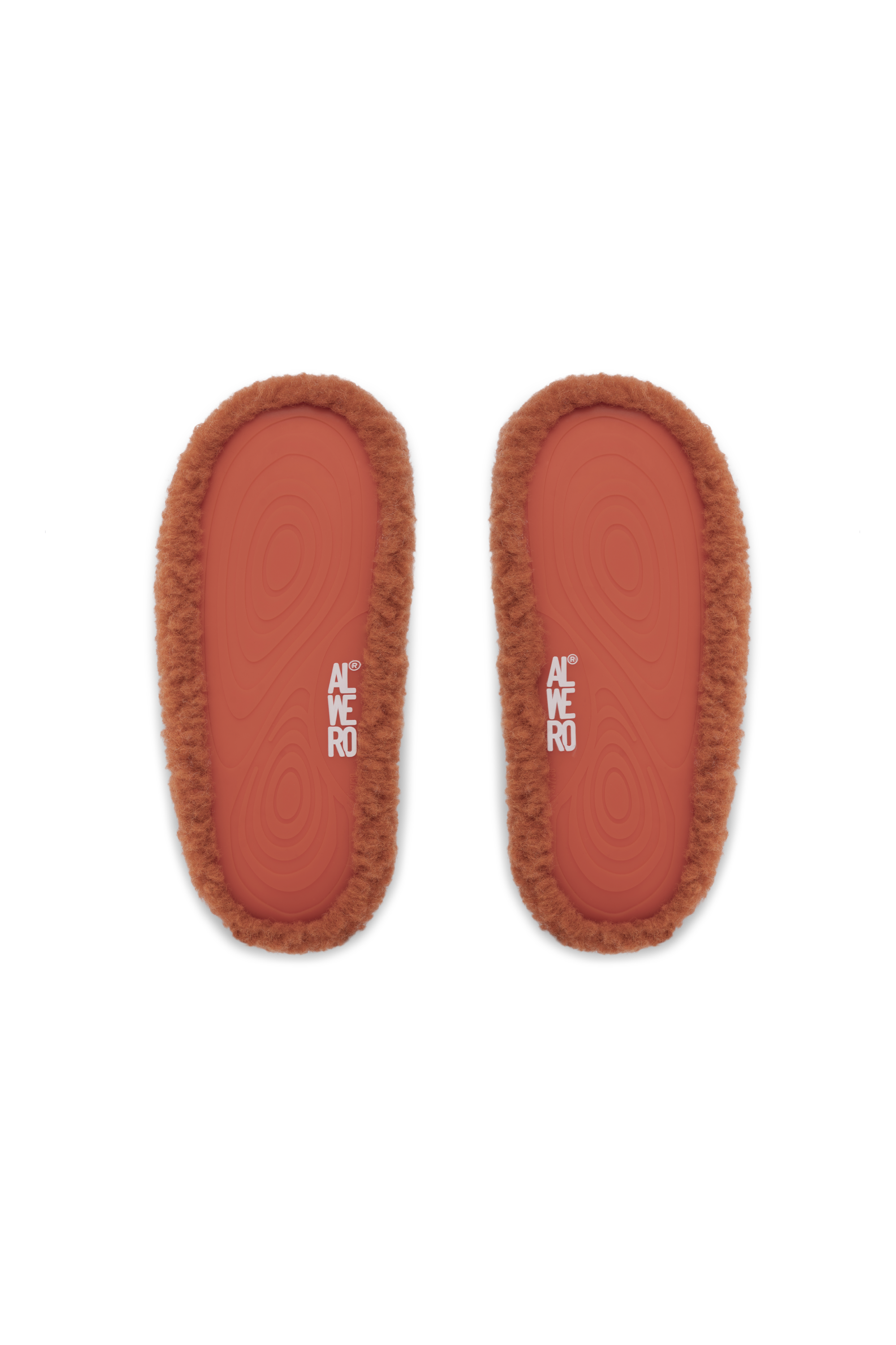 PANTOFLE WEŁNIANE SPECIALS PAMARAŃCZ