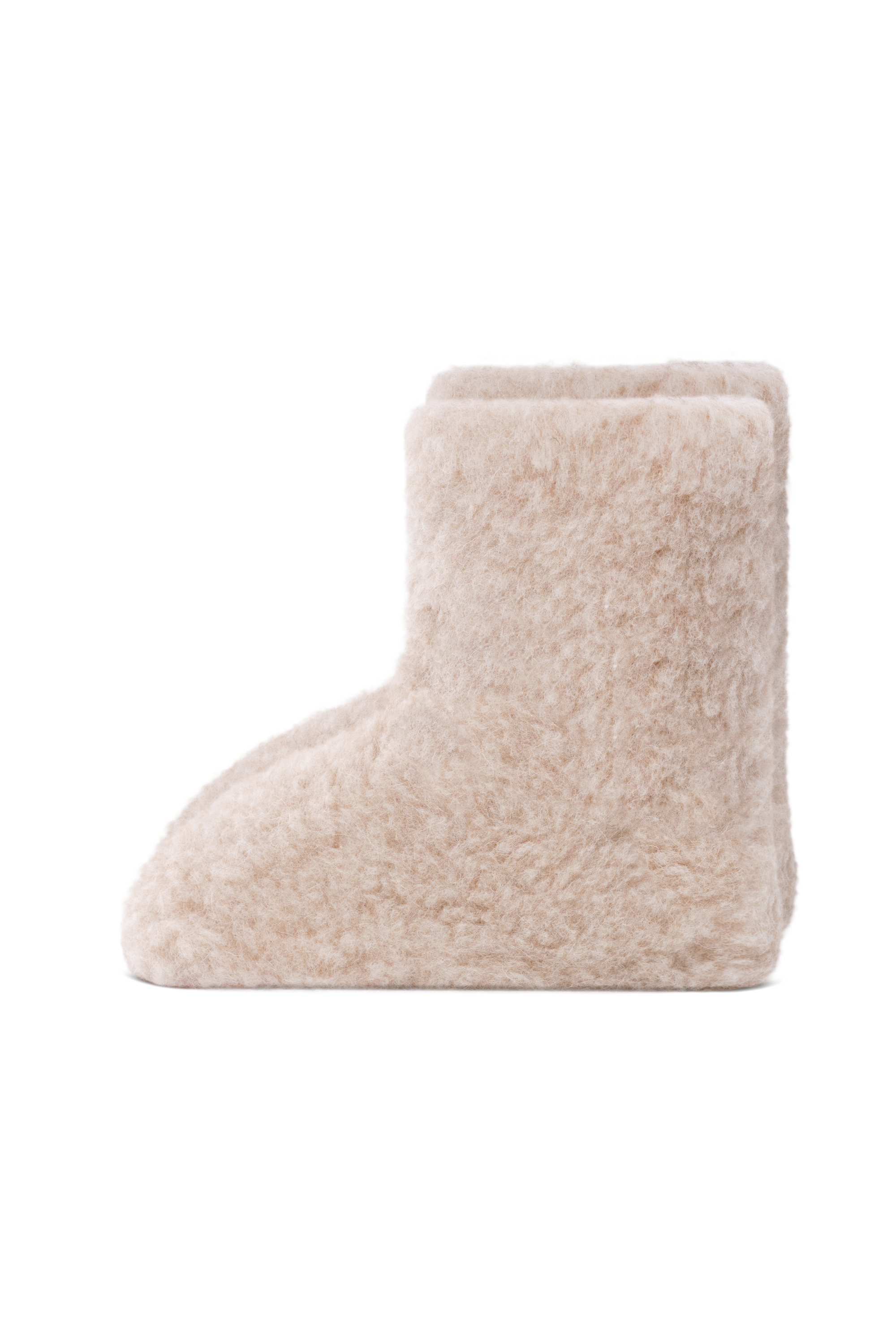 PANTOFLE WEŁNIANE SPECIALS BEŻ