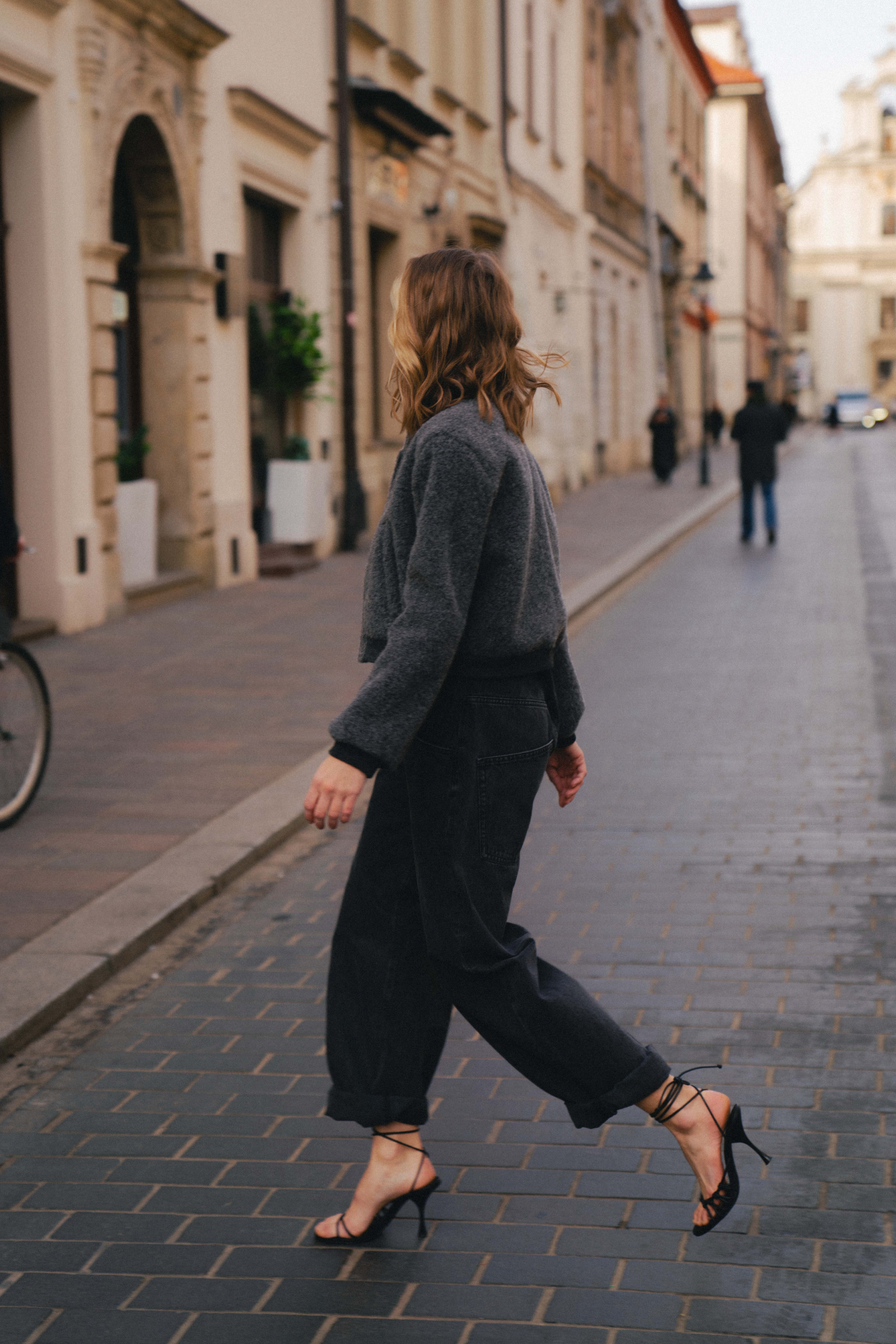 KURTKA WEŁNIANA IDA GRAFIT