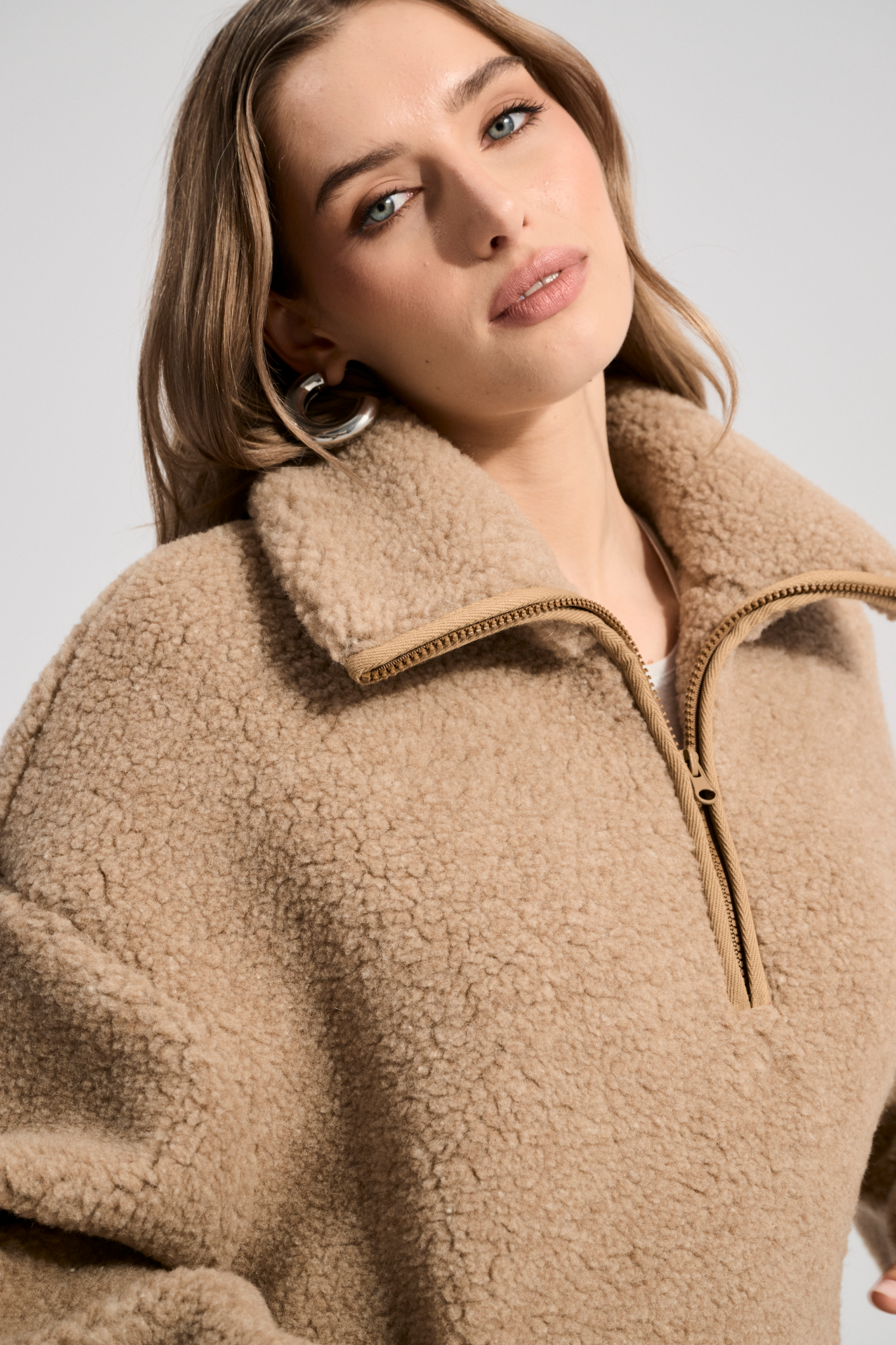 BLUZA WEŁNIANA BELIN DĘBOWY