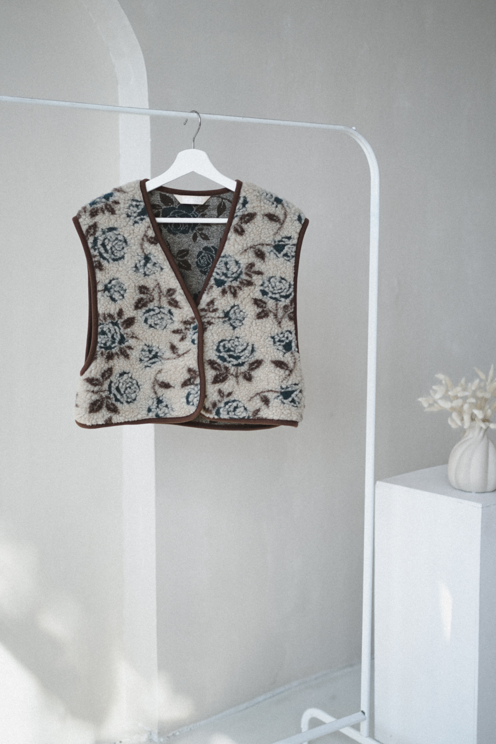 KAMIZELKA PIU LOOP OLD ROSE TEAL