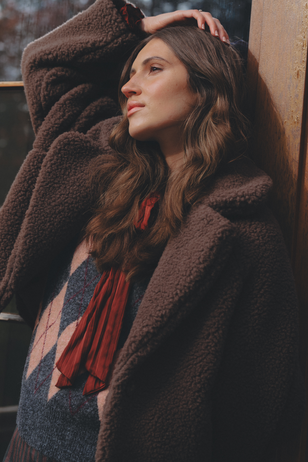 KURTKA HERITA CZEKOLADA MARTINI