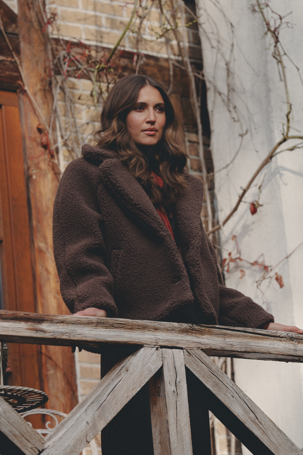 KURTKA HERITA CZEKOLADA MARTINI