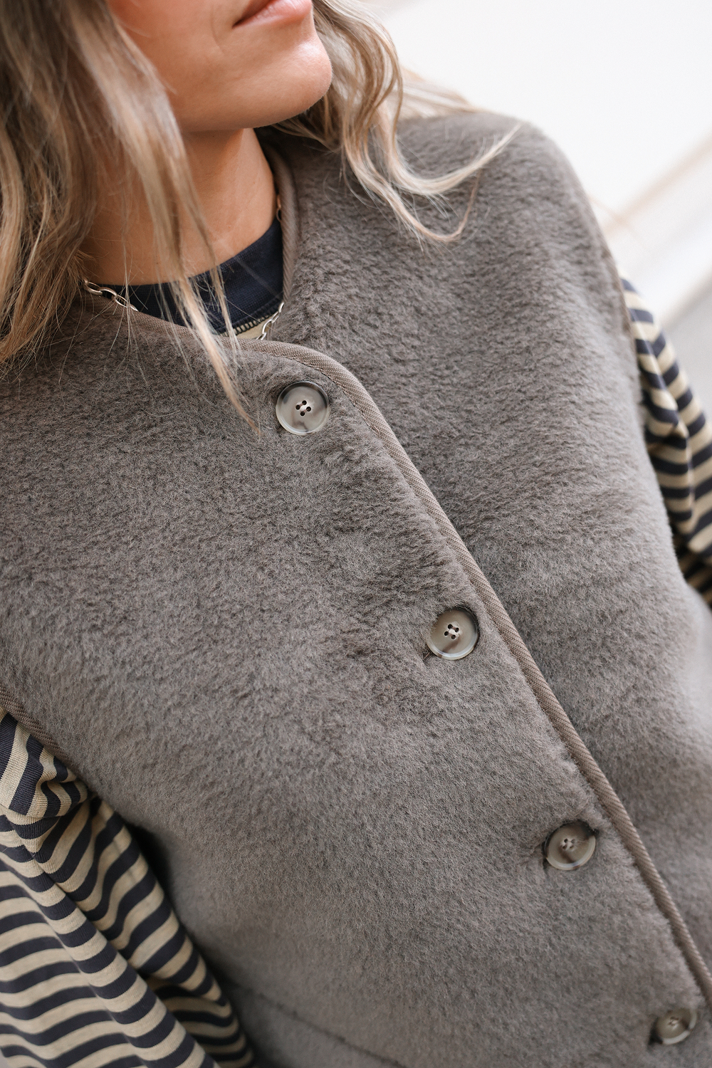 KAMIZELKA MERINO LILA LUX MOUSE