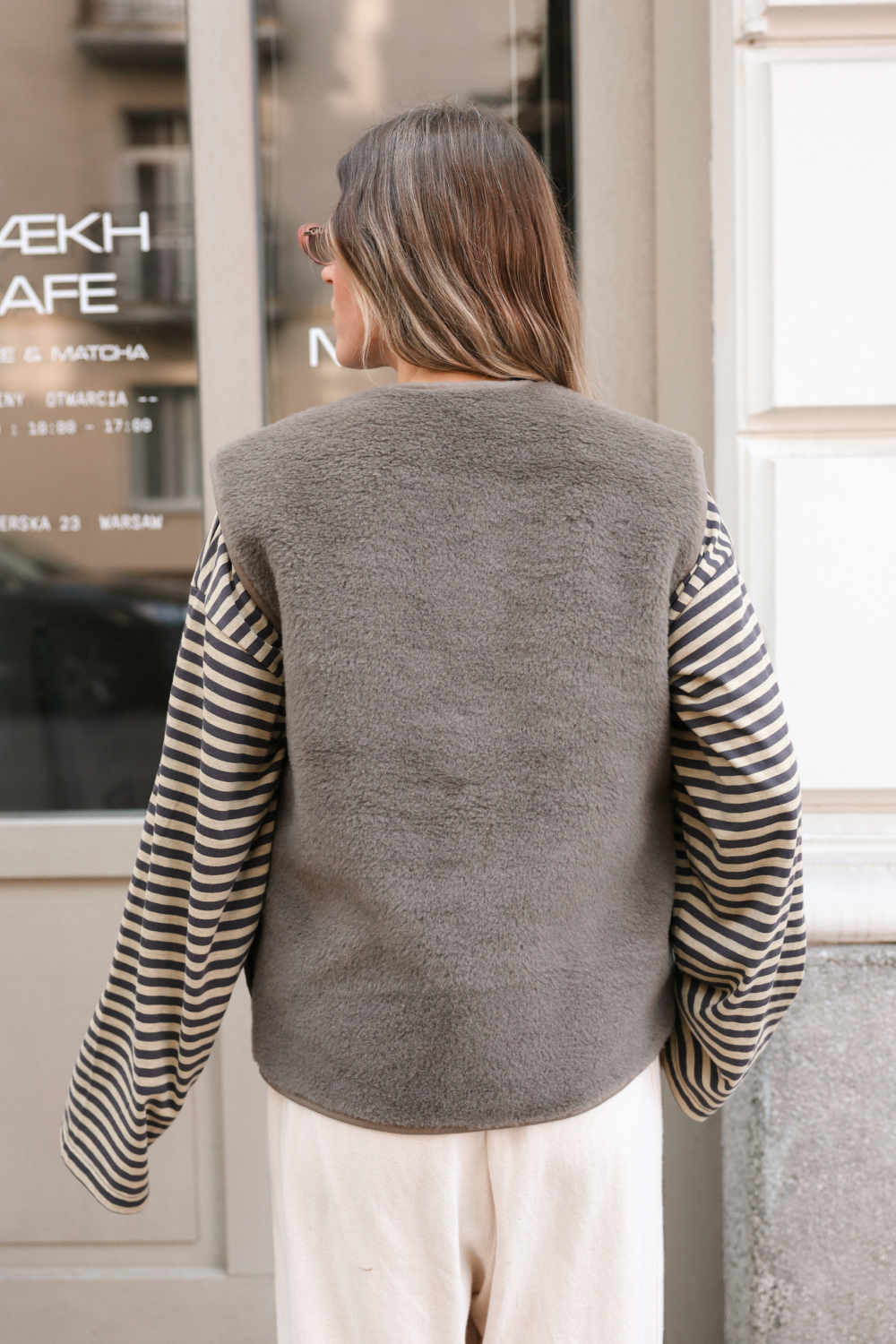 KAMIZELKA MERINO LILA LUX MOUSE