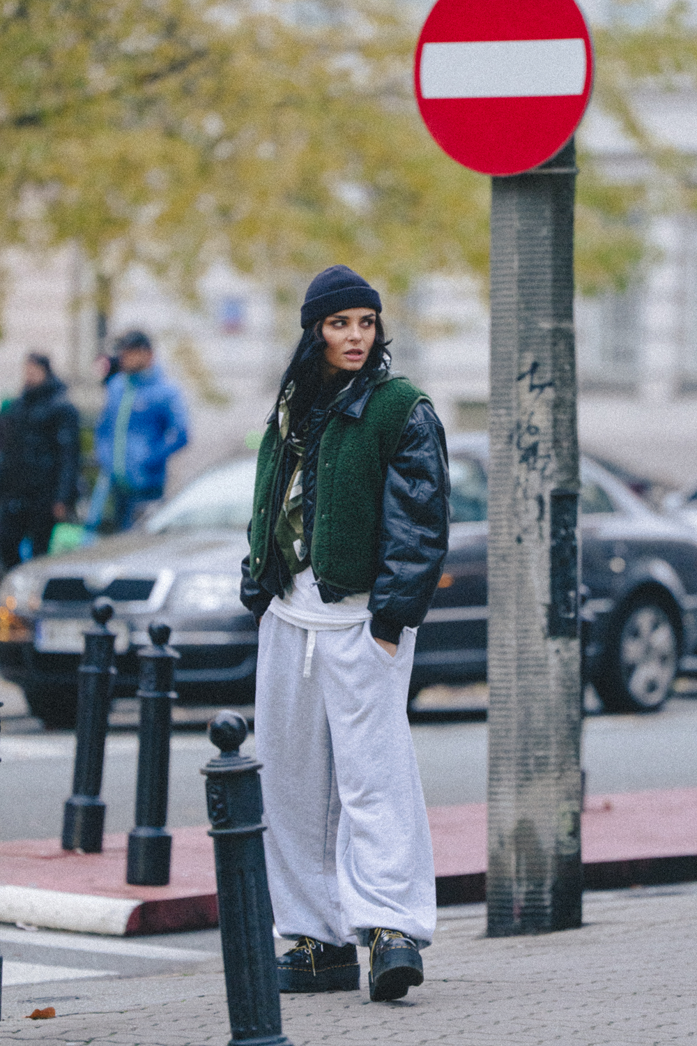 KAMIZELKA TYB CIEMNA ZIELEŃ