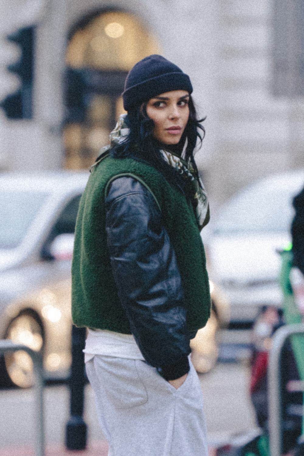 KAMIZELKA TYB CIEMNA ZIELEŃ