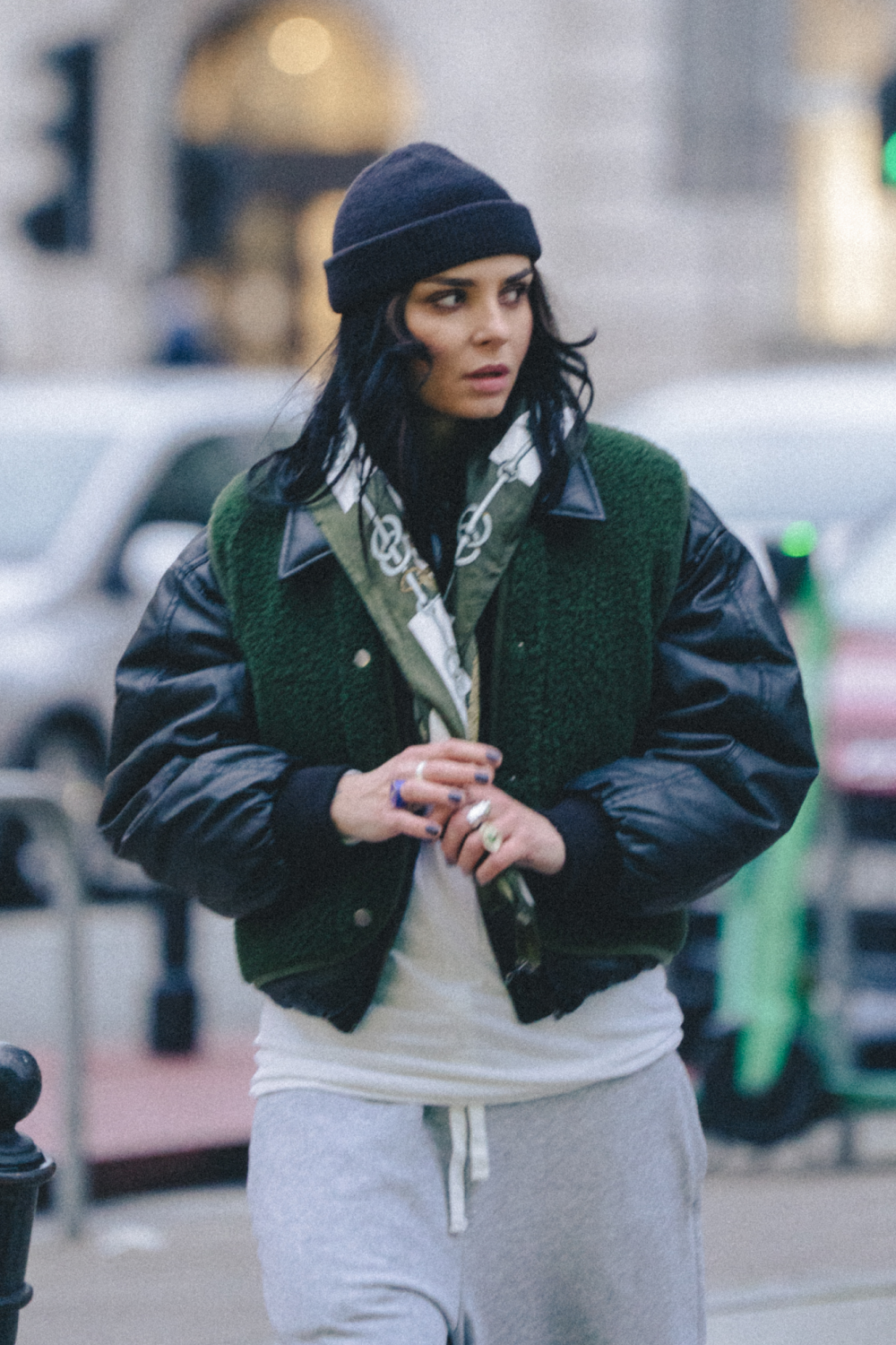 KAMIZELKA TYB CIEMNA ZIELEŃ