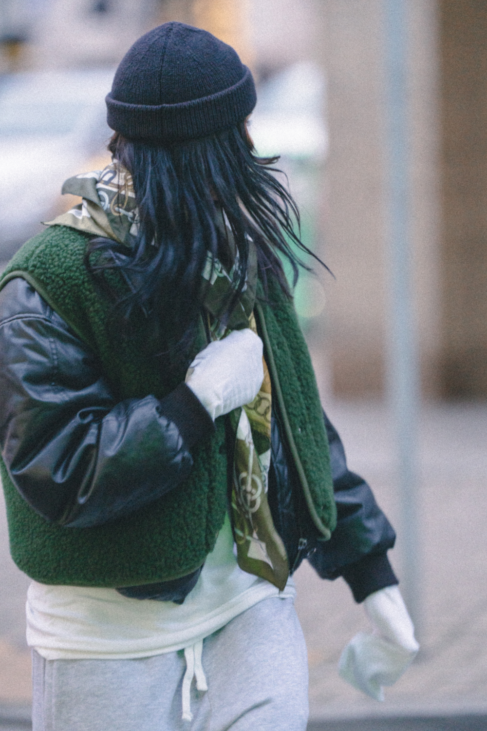 KAMIZELKA TYB CIEMNA ZIELEŃ