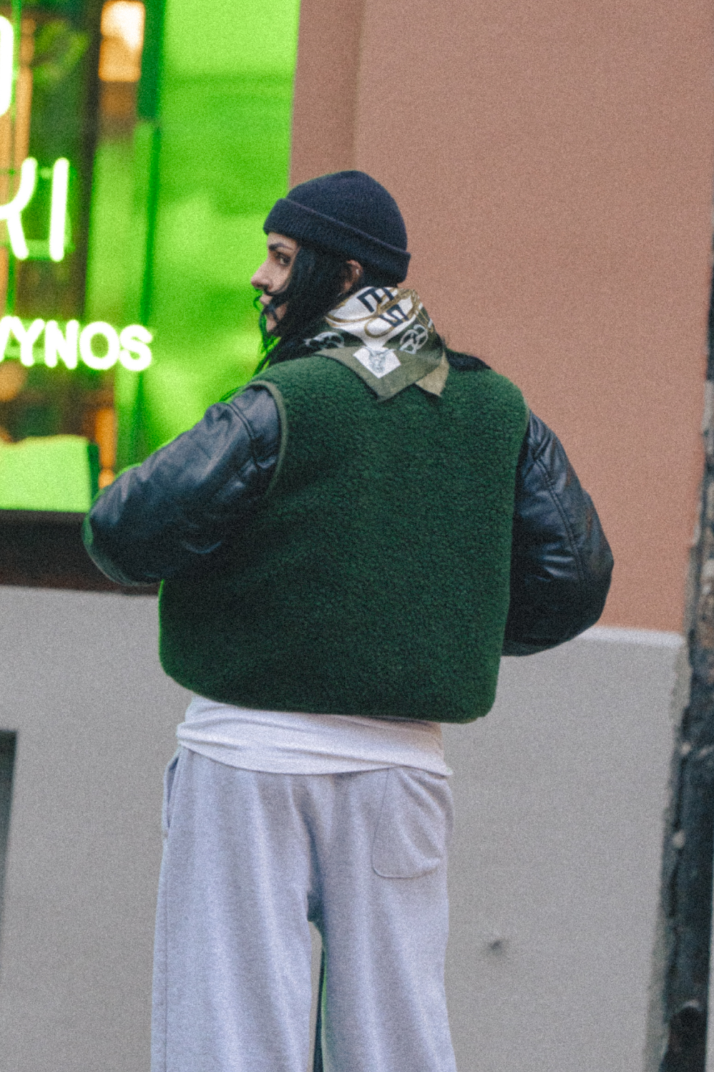 KAMIZELKA TYB CIEMNA ZIELEŃ