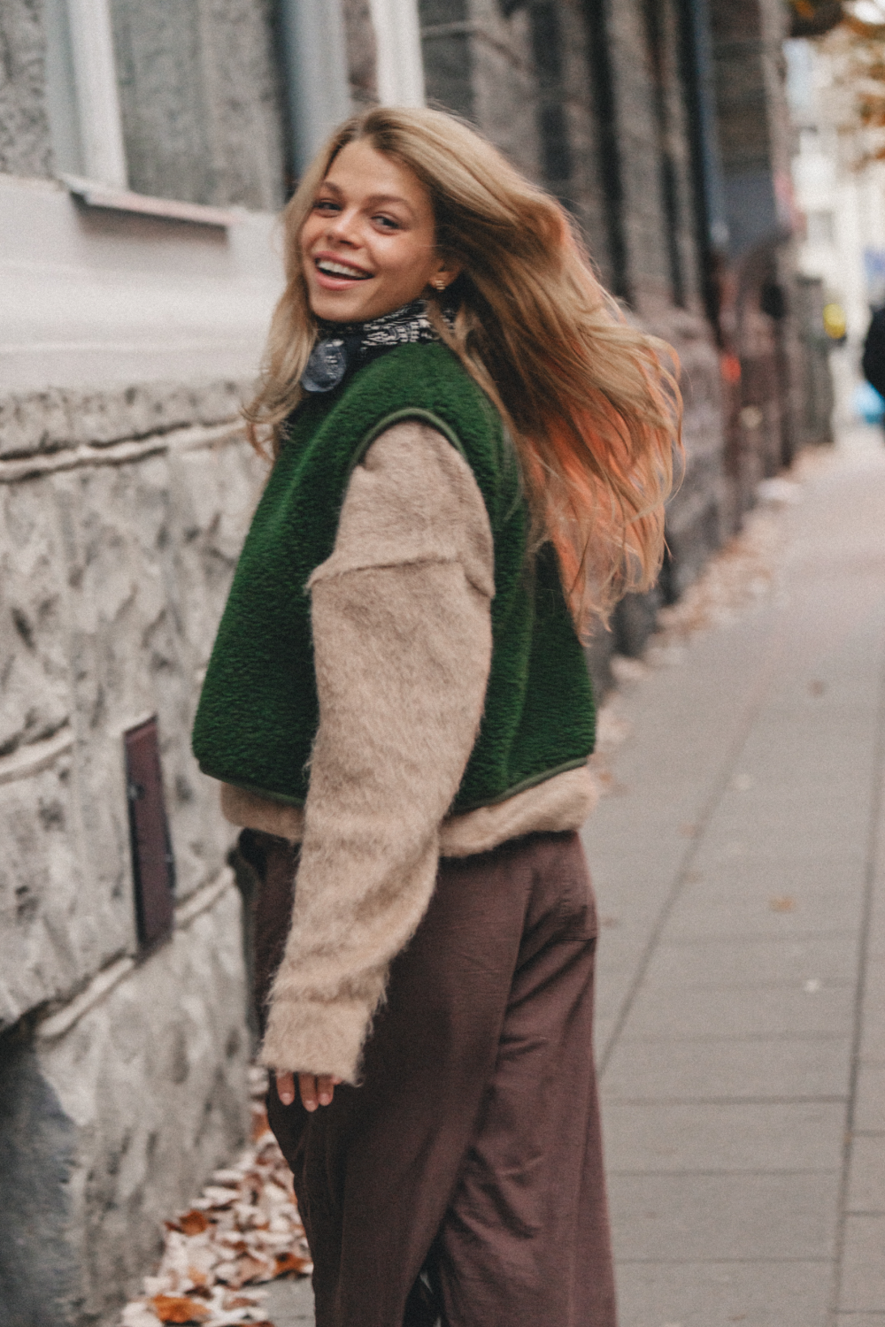 KAMIZELKA CAMINO CIEMNA ZIELEŃ