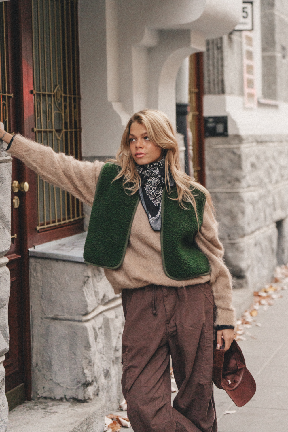 KAMIZELKA CAMINO CIEMNA ZIELEŃ