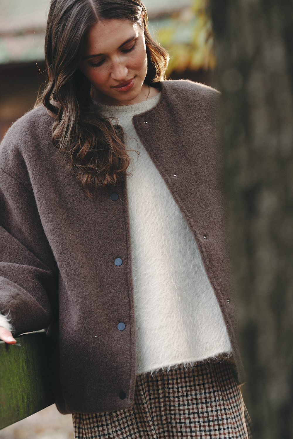 KURTKA JAG CZEKOLADA