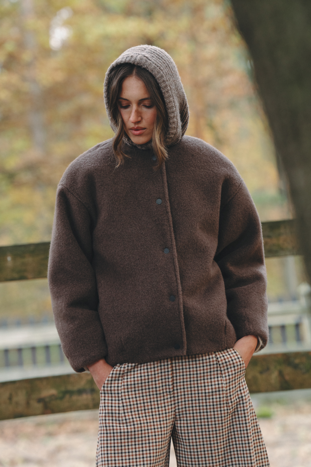 KURTKA JAG CZEKOLADA