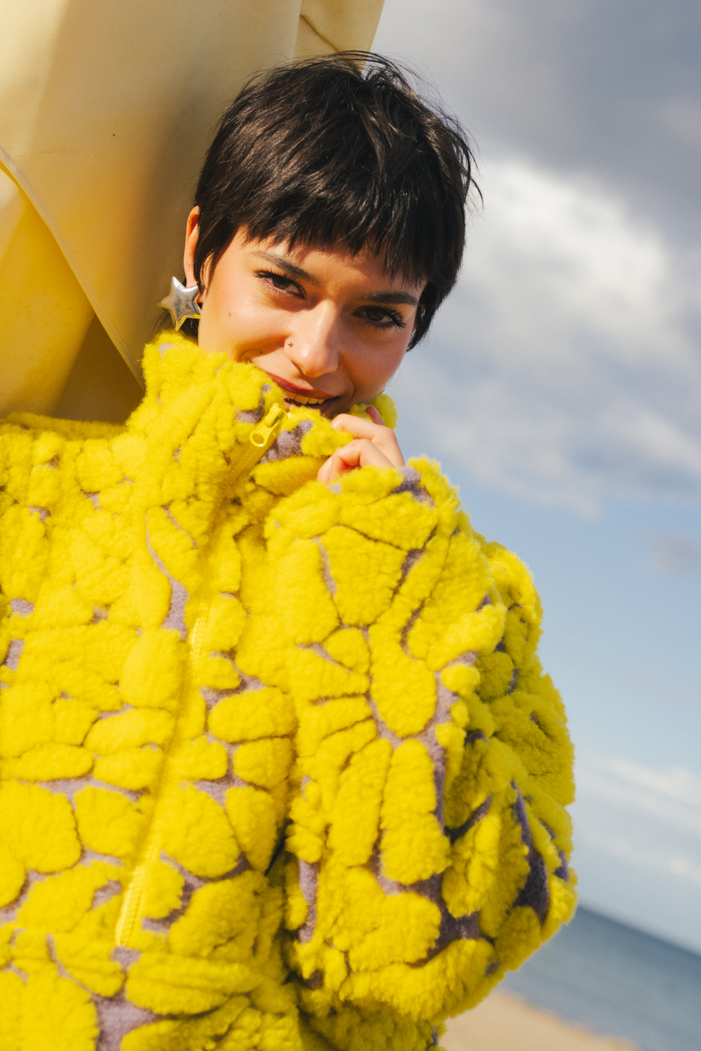 BLUZA MERINO ORA CUBANA/ LEMON GRASS LOOP