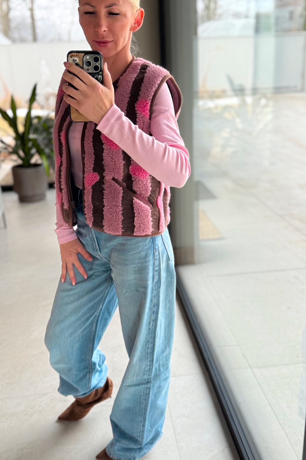 KAMIZELKA POS L00P STRIPEY HEARTS