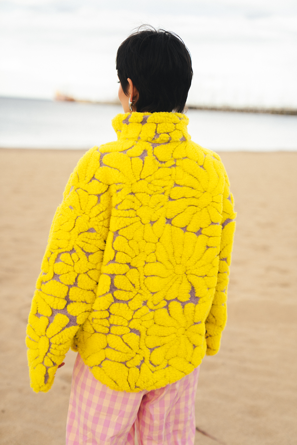 BLUZA MERINO ORA CUBANA/ LEMON GRASS LOOP
