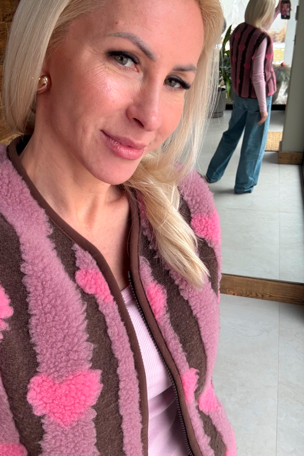 KAMIZELKA POS L00P STRIPEY HEARTS