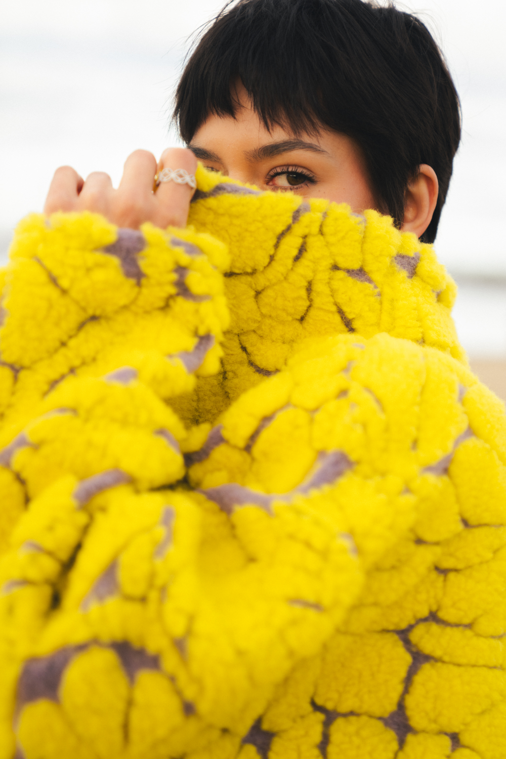 BLUZA MERINO ORA CUBANA/ LEMON GRASS LOOP