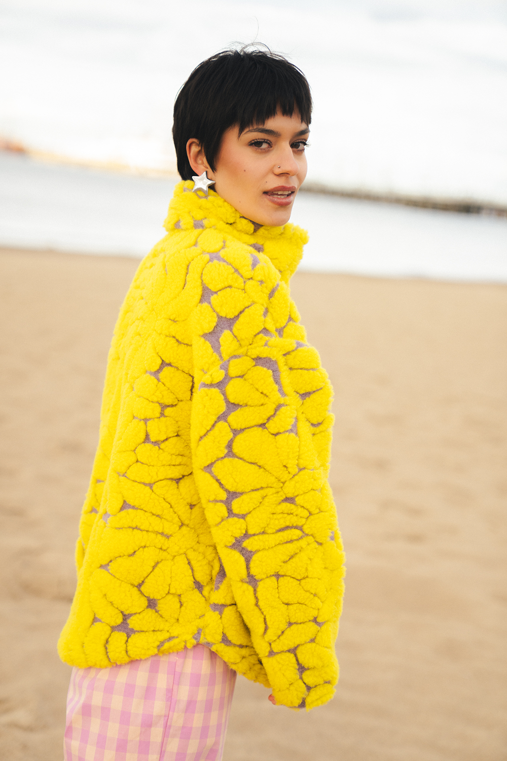 BLUZA MERINO ORA CUBANA/ LEMON GRASS LOOP