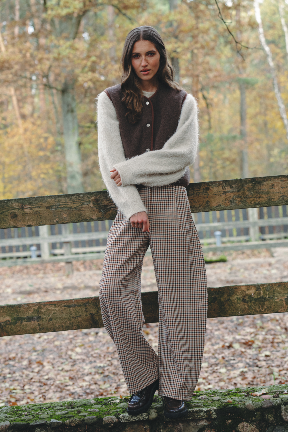 KAMIZELKA TYB CZEKOLADA MARTINI FELTED