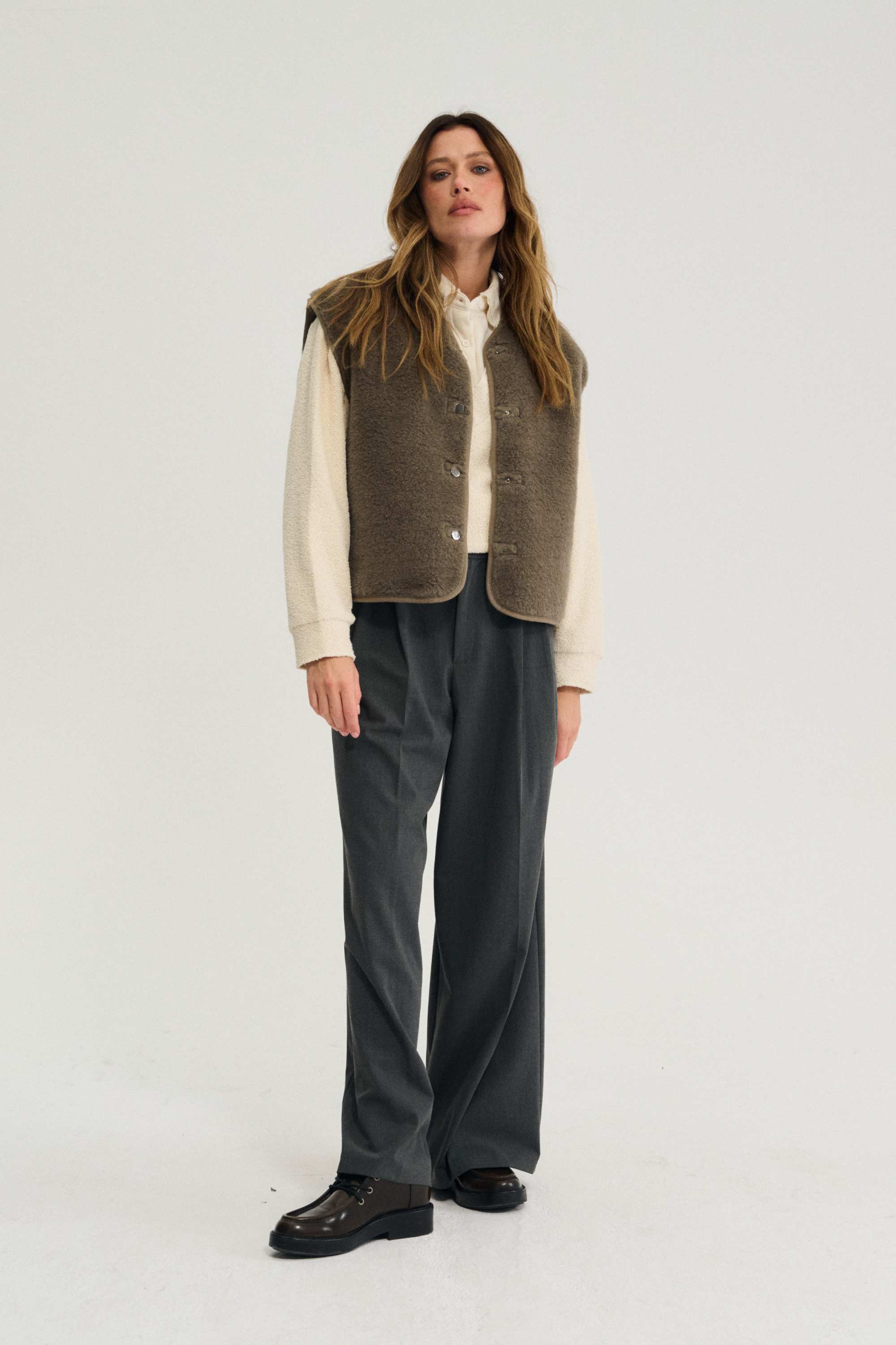 KAMIZELKA MERINO CLOUD MYSZ LUX