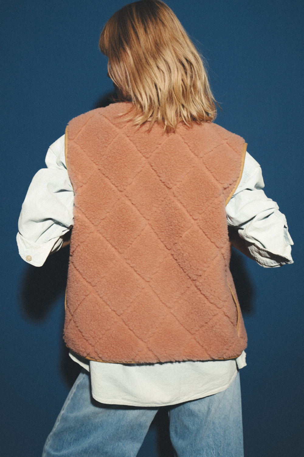 KAMIZELKA LIL LOOP RUGBY TAN
