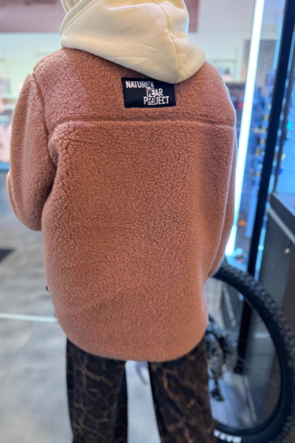 KURTKA SHERPA RUGBY TAN ULTRA LIGHT