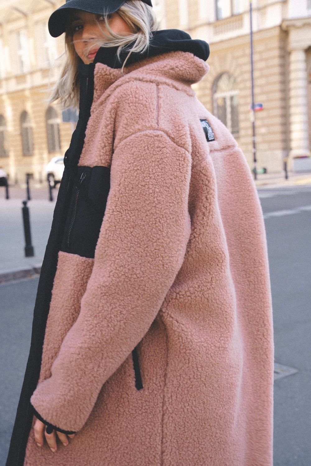 PŁASZCZ SHERPA LONG RUGBY TAN