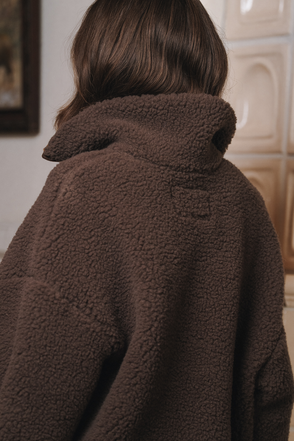 POLAR WEŁNIAANY BEL CZEKOLADA MARTINI