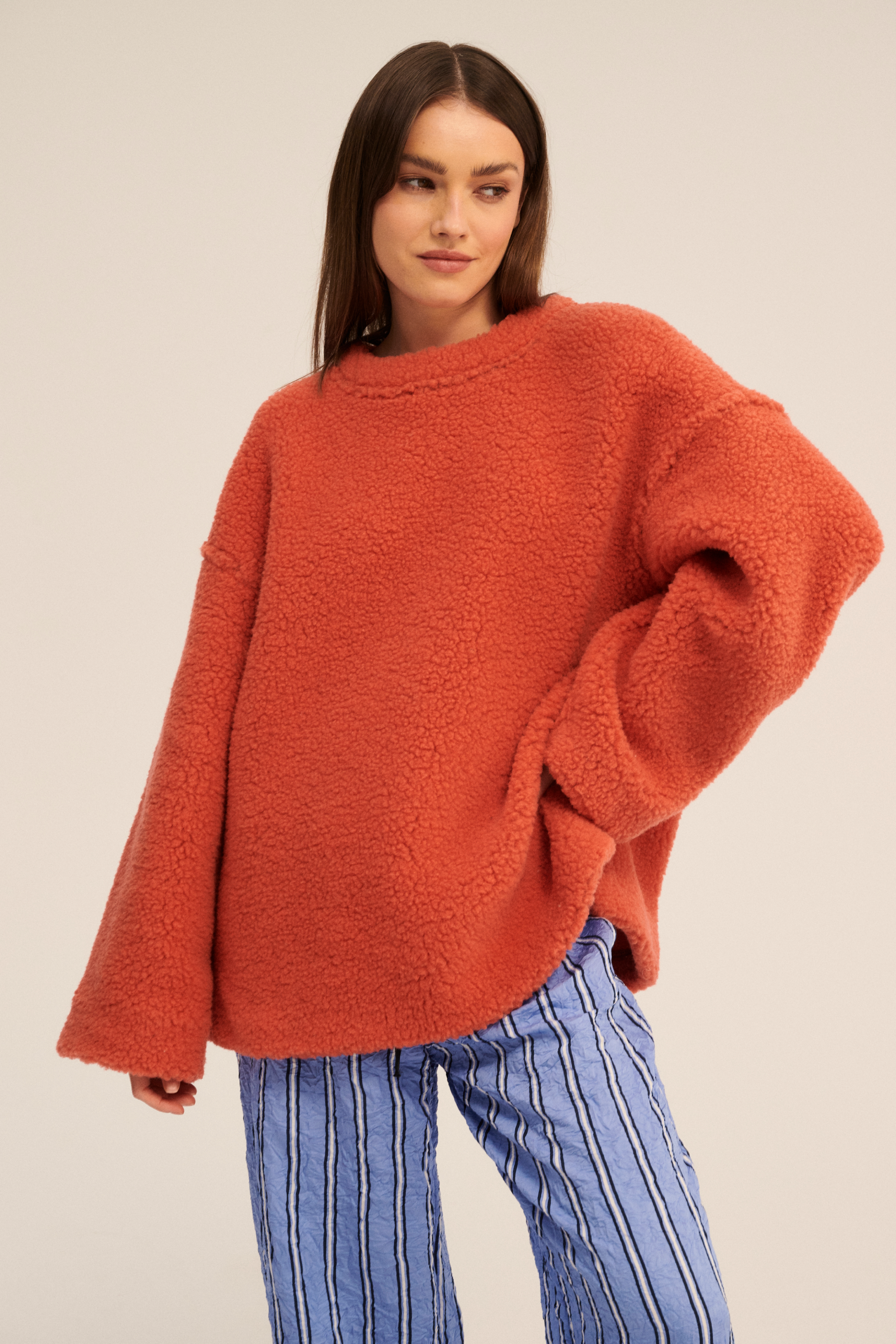 BLUZA WEŁNIANA MATTER KORAL