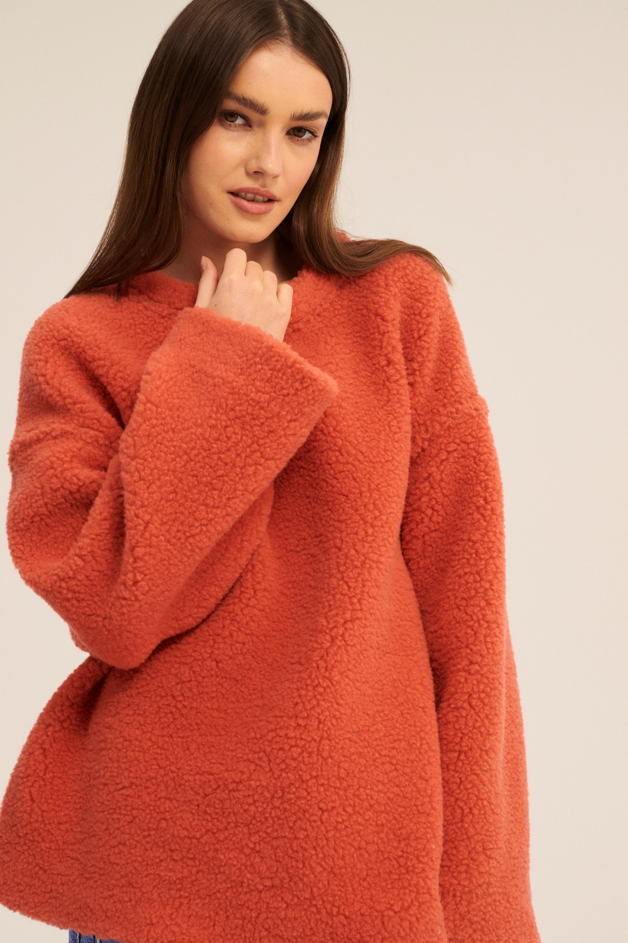 BLUZA WEŁNIANA MATTER KORAL
