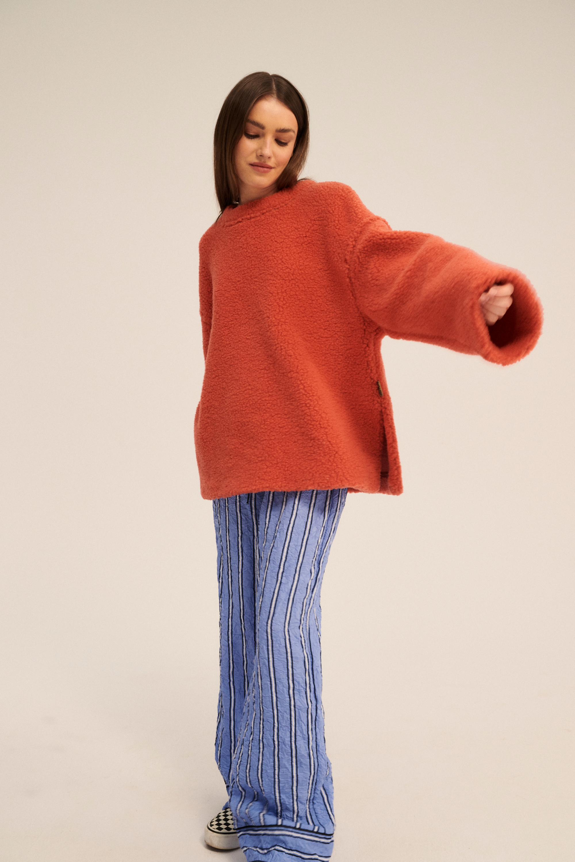 BLUZA WEŁNIANA MATTER KORAL