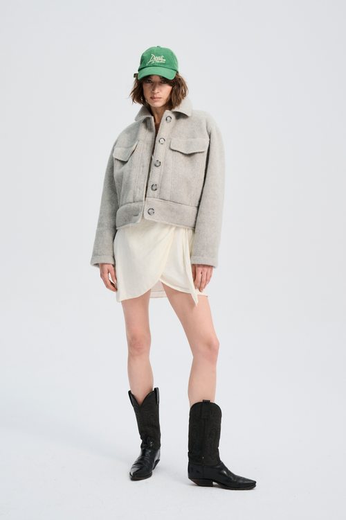 KURTKA WEŁNIANA KATANA KANA POPIEL