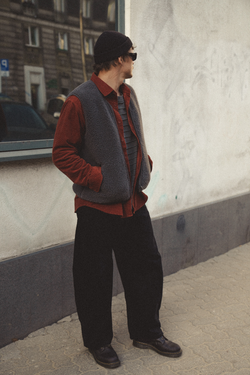 KAMIZELKA POS MAN UL ANTRACYT